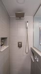 High end tile shower for added luxury